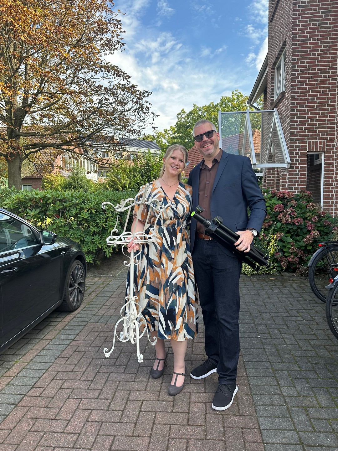 Auf dem Weg zu einer Freien Trauung von Bad Zwischenahn nach Oldenburg